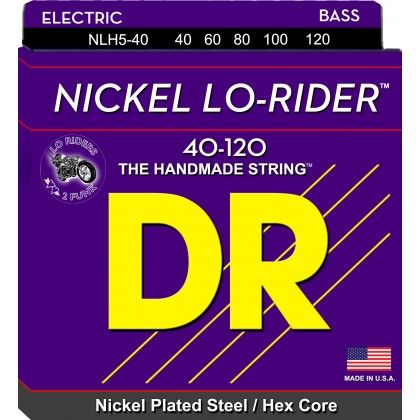 DR NLH5-40 žice za petožičanu bas gitaru