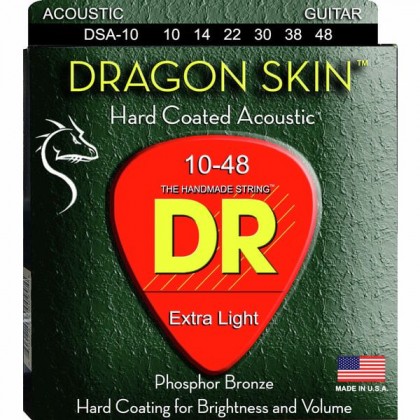 DR Strings Dragon Skin DSA-10 žice za akustičnu gitaru 