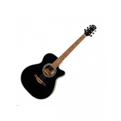 FLIGHT F-230CEQ BLK OZVUČENA AKUSTIČNA GITARA