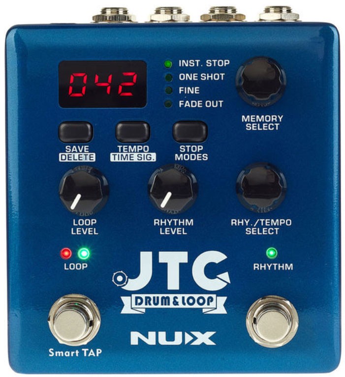 NUX JTC Drum & Loop PRO (NDL5) looper pedala Music Box Beograd