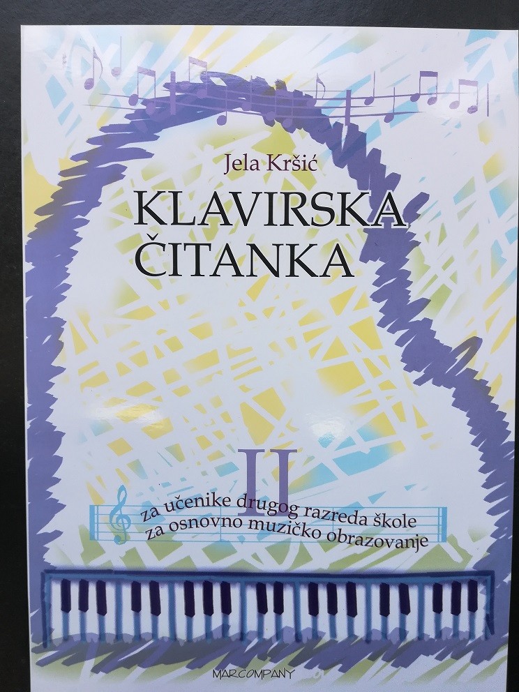 KLAVIRSKA ČITANKA JELA KRŠIĆ Music Box Beograd