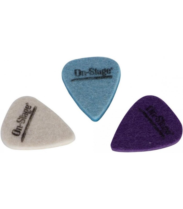 OSS UPK300 FELT UKULELE PICKS 3 PK