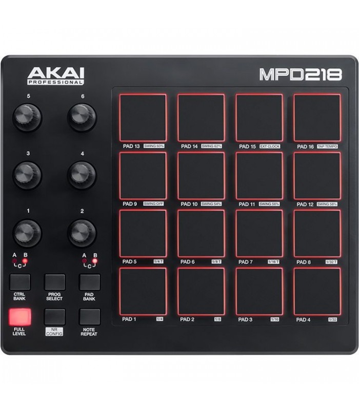 Akai MPD218 USB MIDI Pad kontroler 