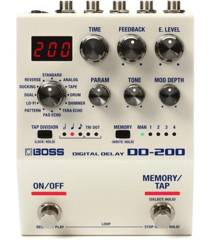 Boss DD-200 Digitalna Delay gitarska pedala 