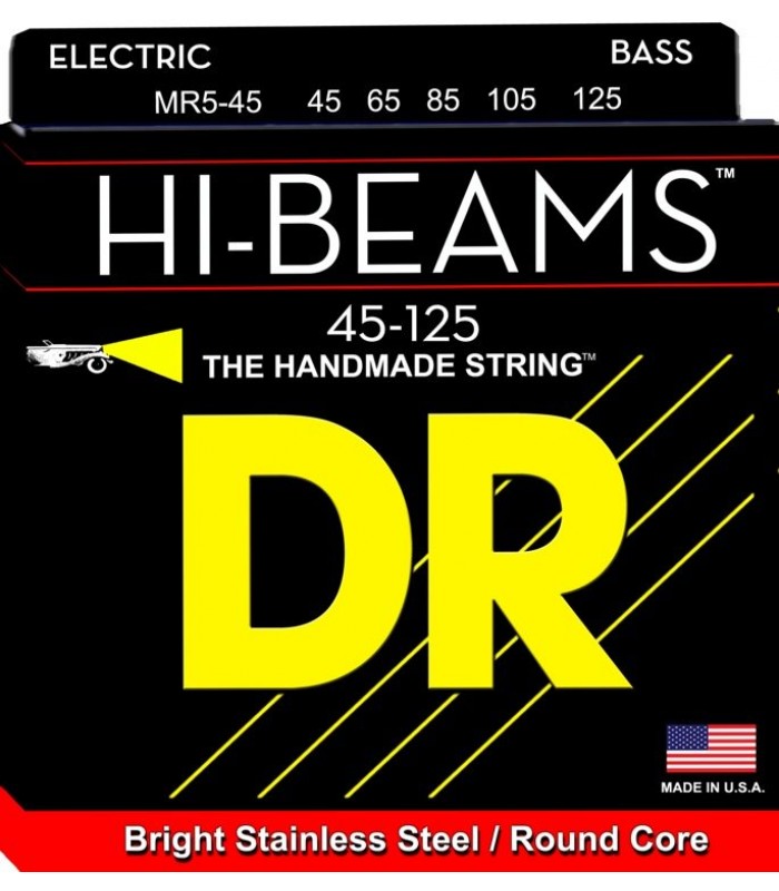 DR MR5-45 žice za petožičanu bas gitaru
