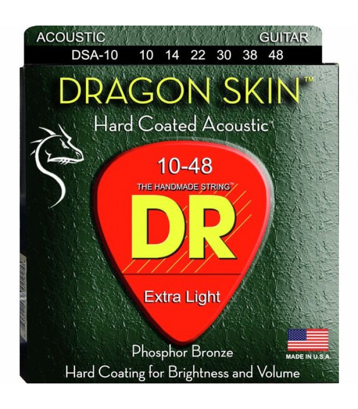 DR Strings Dragon Skin DSA-10 žice za akustičnu gitaru 
