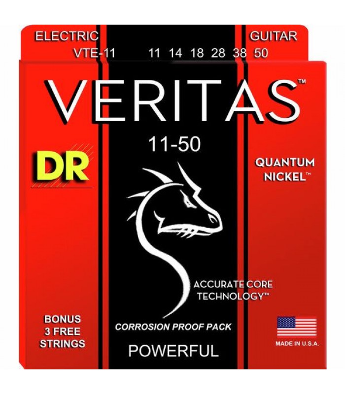 DR Strings VERITAS VTE-11 Žice za električnu gitaru