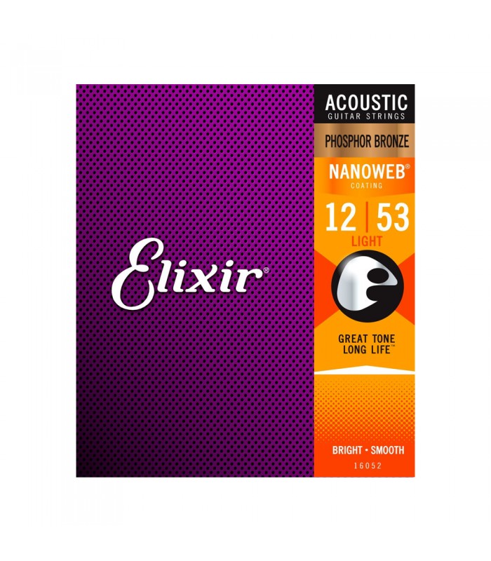 Elixir 16052 Nanoweb 012-053 Žice za akustičnu gitaru 