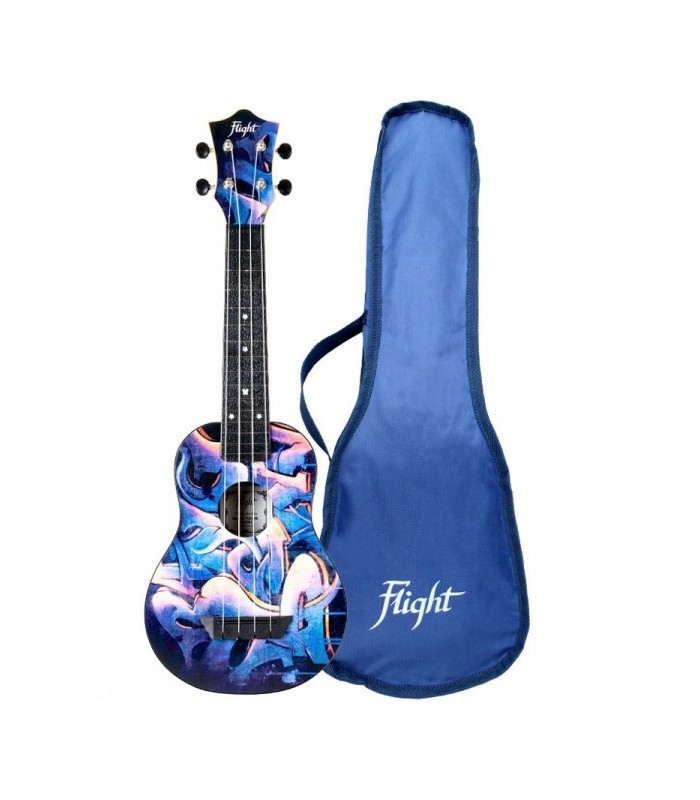 FLIGHT TUS40 GRAFITI Travel sopran ukulele