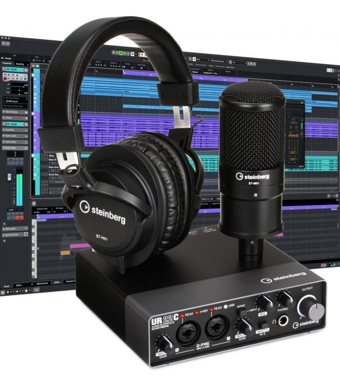 Steinberg UR22C Recording Pack komplet 