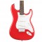 Squier By Fender Bullet Strat With Tremolo SSS. Rosewood Fretboard. Fiesta Red Električna Gitara