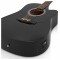 Squier SA-105CE Black ozvučena akustična gitara