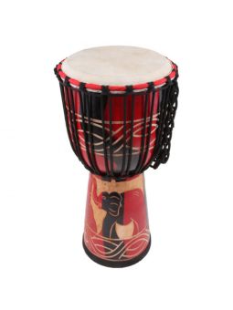 TERRIS TD6-12 DJEMBE Red Black 12