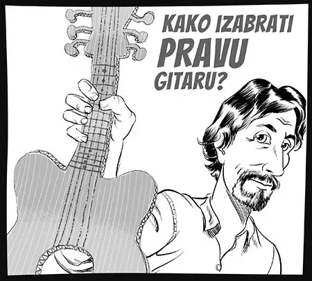 Kako izabrati pravu gitaru